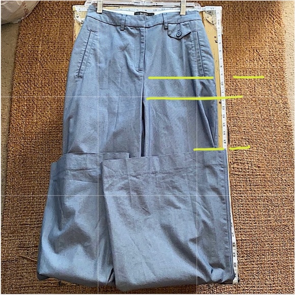 VS BODY BY VICTORIAS SECRET HIGH WAIST WIDE LEG TROUSERS CAREER PANT 6 TALL - Picture 16 of 16